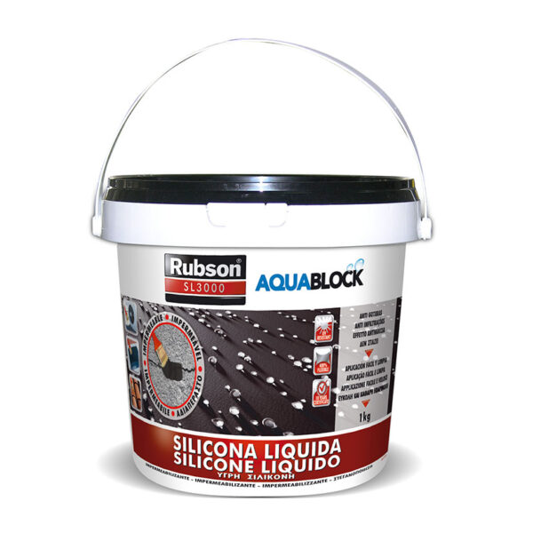 Impermeabilizante silicona líquida HENKEL Rubson SL 3000.
