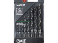 Set 8 brocas madera RATIO 1588