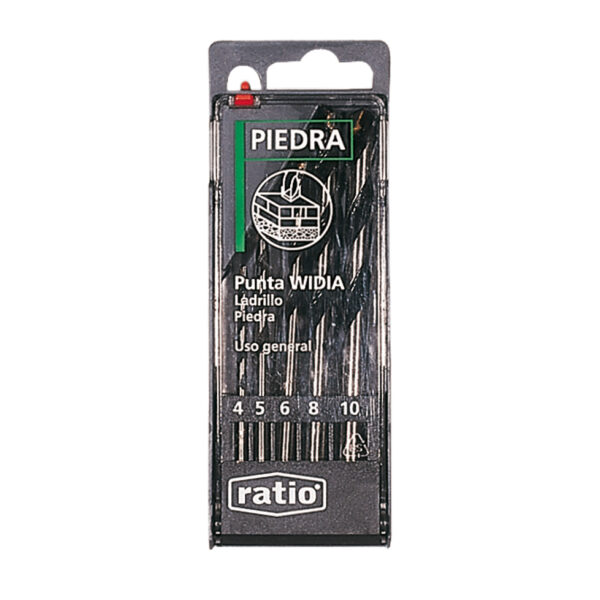 Set 5 brocas pared RATIO