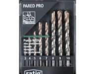 Set 8 brocas pared profesional RATIO