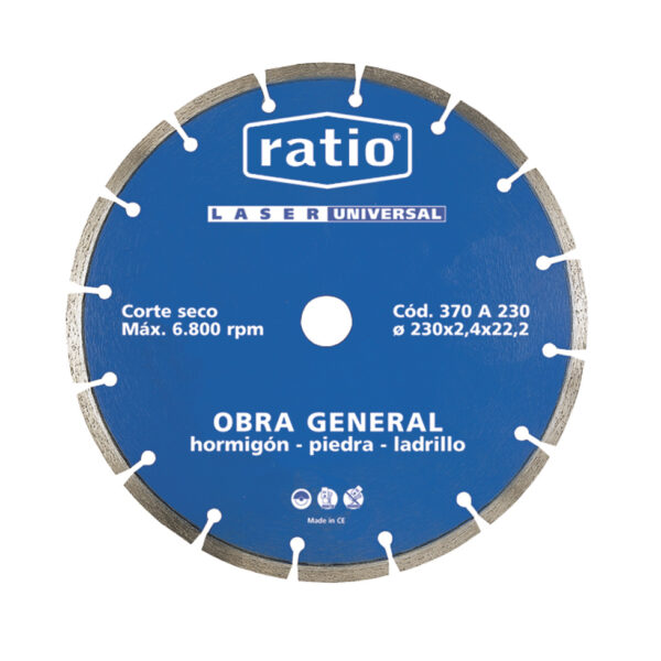 Disco diamante universal RATIO 370A