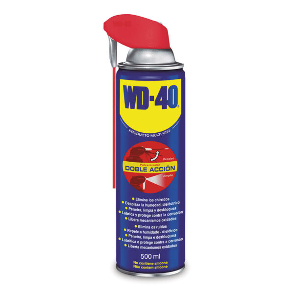 Lubricante multiuso WD-40.