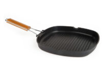 Asador grill de aluminio fundido.