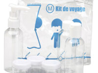 Kit de frascos y botes de viaje