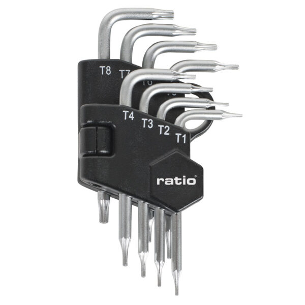 Juego 8 llaves Torx micro RATIO 5284
