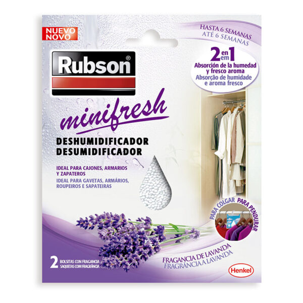 Deshumidificador de armarios RUBSON Minifresh 2 en 1