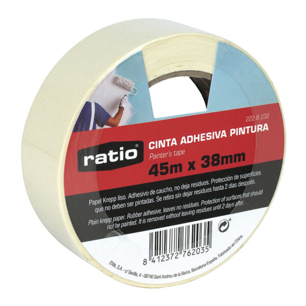 Cinta adhesiva de pintor RATIO.