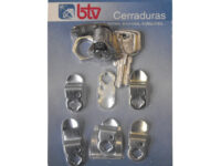 Set cerradura y pala buzones BTV.