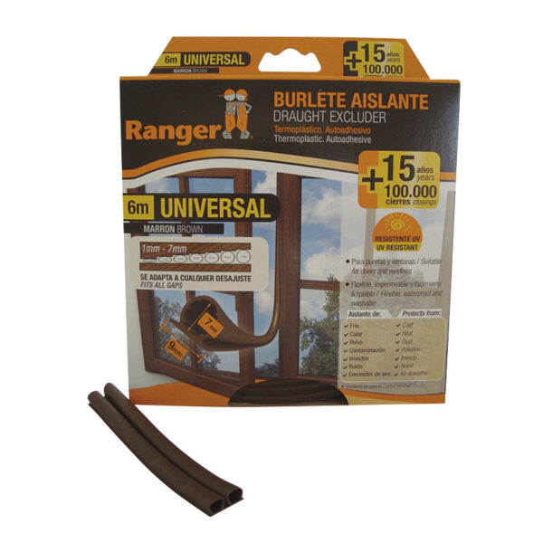 Burlete universal MIARCO perfil tubular