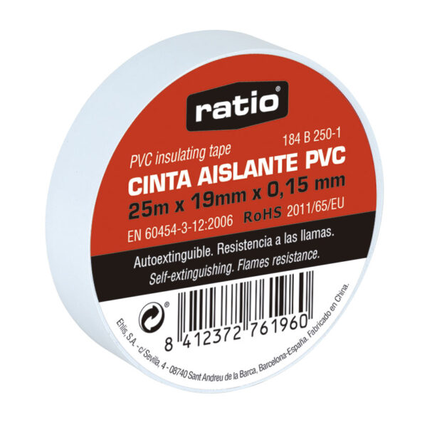 Cinta aislante RATIO.