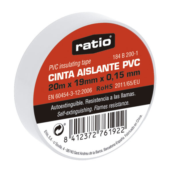 Cinta aislante RATIO.