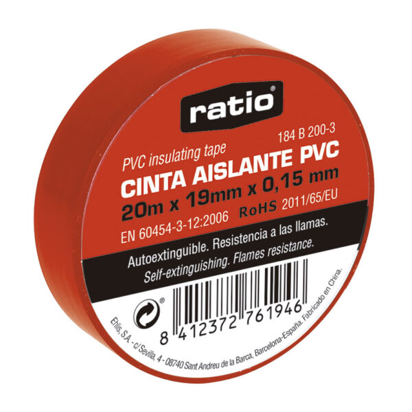 Cinta aislante RATIO.