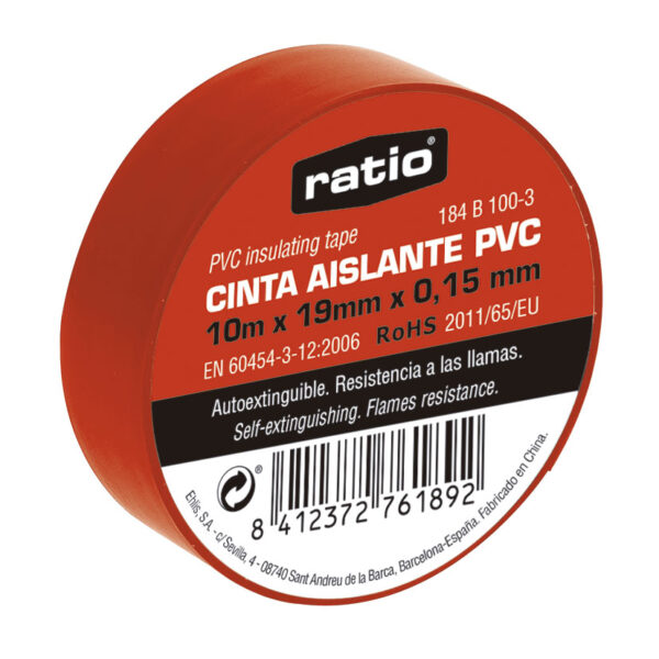 Cinta aislante RATIO.