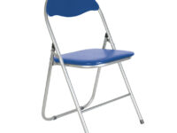 Silla metálica plegable