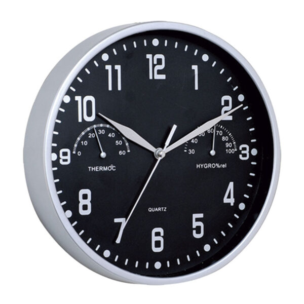Reloj decoración termómetro/higrómetro.