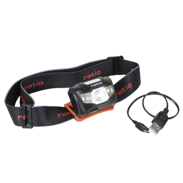 Linterna frontal recargable RATIO Headlamp 5536.