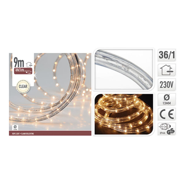 Kit 9 m manguera decorativa microLed para exterior