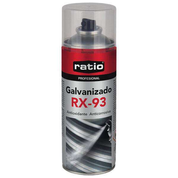 Pintura galvanizada profesional spray RATIO RX-93