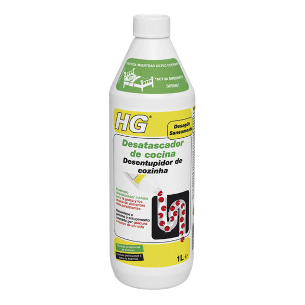 Desatascador desagües HG cocina.