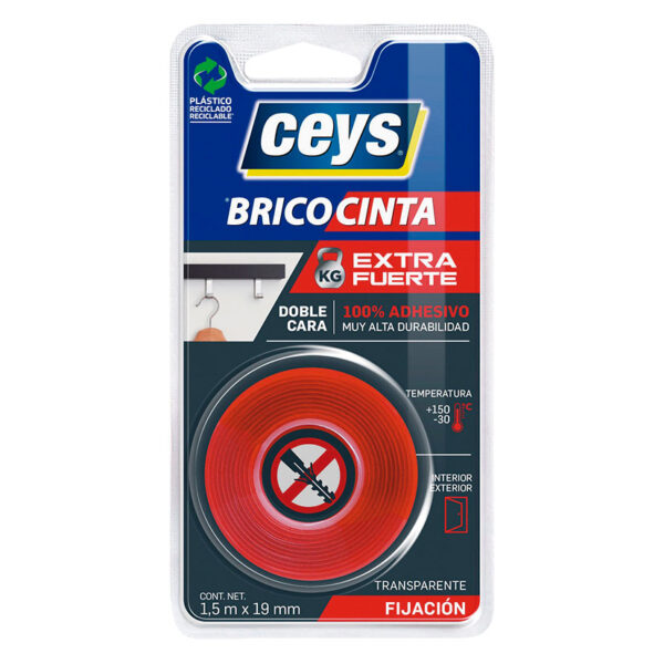 Cinta doble cara CEYS Tackceys.