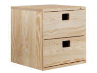 Sistema estantería modular de madera