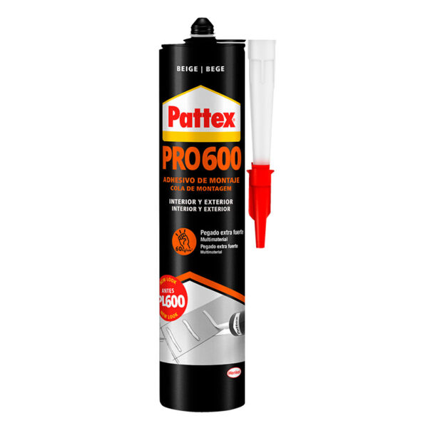 Adhesivo montaje PATTEX Pro 600