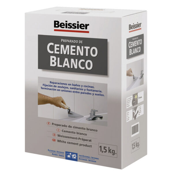 Cemento blanco aditivado BEISSIER.