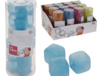 Cubitos plásticos para hielo.