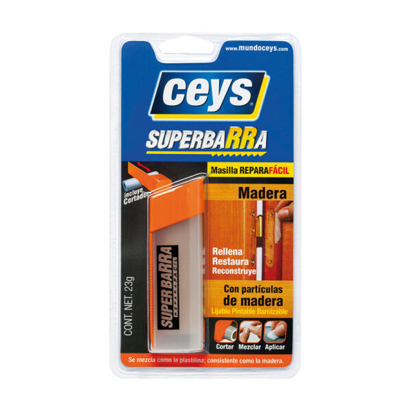 Masilla reparadora CEYS superbarra madera.