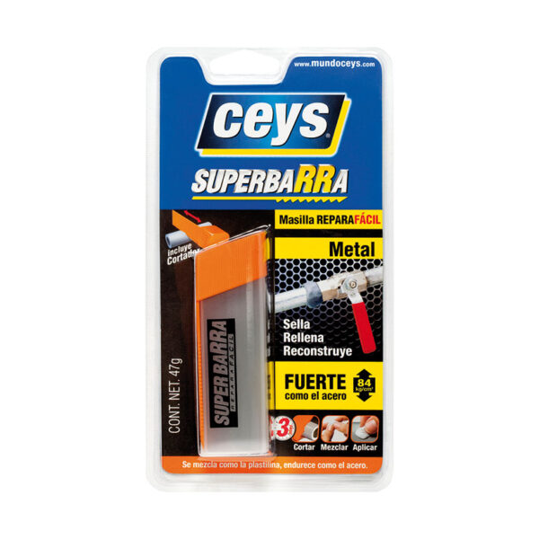 Masilla reparadora CEYS superbarra metal