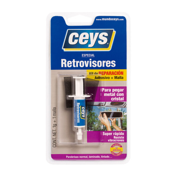 Adhesivo CEYS retrovisores.