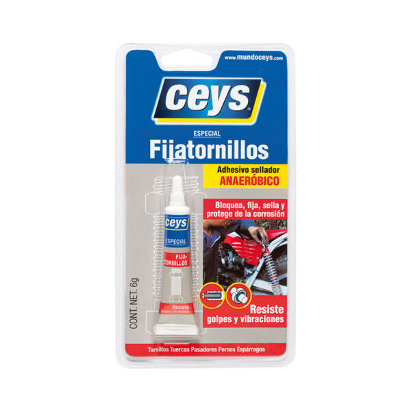 Adhesivo CEYS fijatornillos.