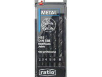 Set 6 brocas metal Profesional RATIO