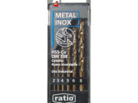 Set 6 brocas metal HSS-CO Profesional RATIO