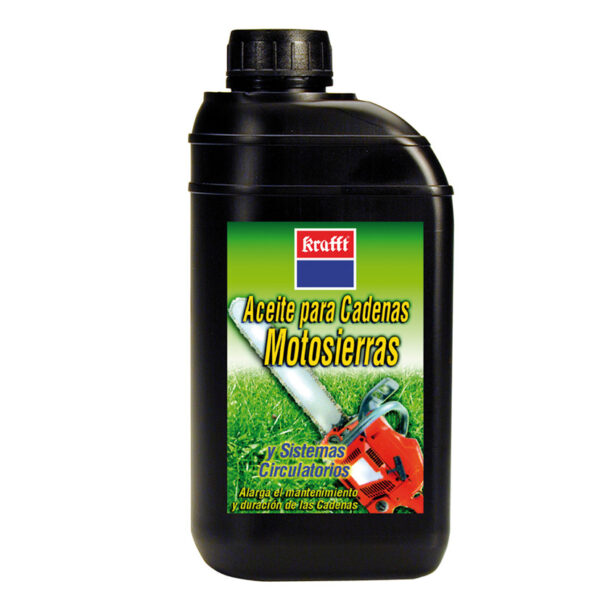 Aceite lubricante cadena motosierra KRAFFT.