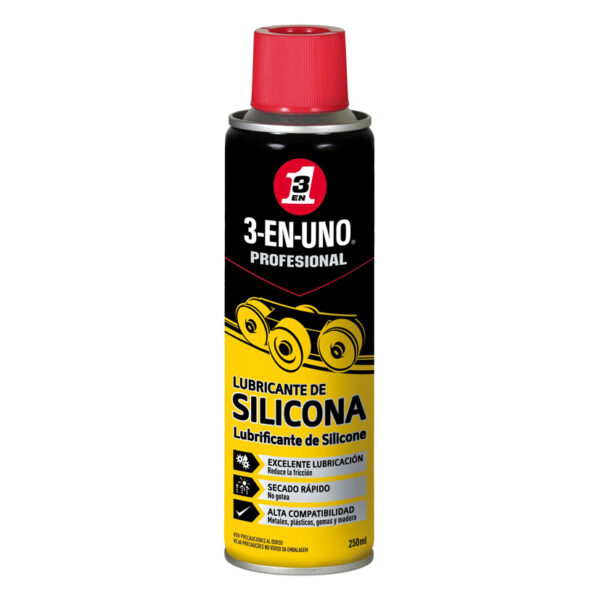 Lubricante silicona profesional 3-EN-UNO