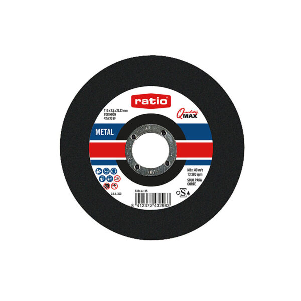 Disco corte metal RATIO Quality Max.