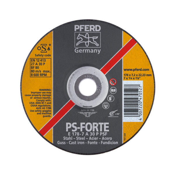 Disco desbaste metal PFERD.