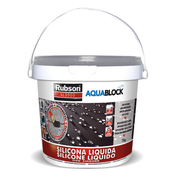 Impermeabilizante silicona líquida HENKEL Rubson SL 3000.