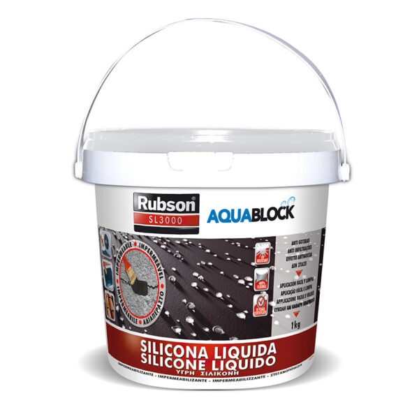 Impermeabilizante silicona líquida HENKEL Rubson SL 3000.