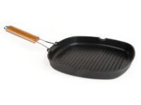 Asador grill de aluminio fundido.