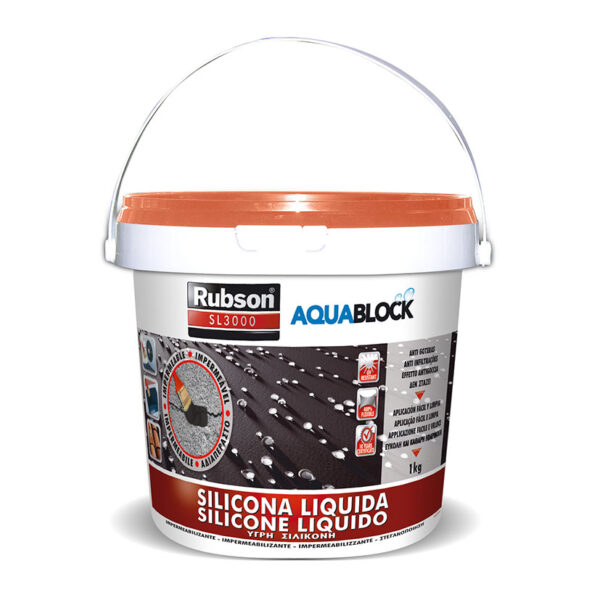 Impermeabilizante silicona líquida HENKEL Rubson SL 3000.