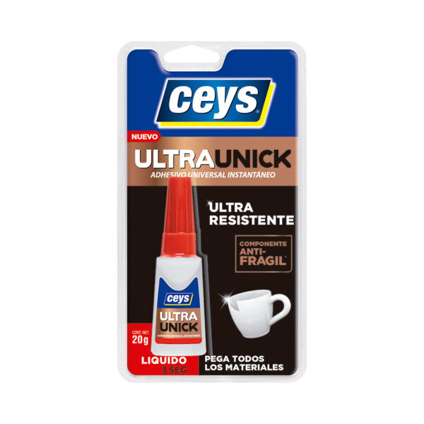 Adhesivo instantáneo CEYS UltraUnick líquido
