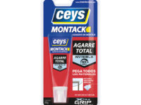 Adhesivo montaje CEYS Montack transparente.