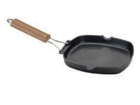 Asador grill de aluminio fundido.