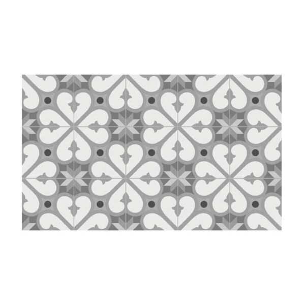 Alfombra vinílica decorativa Croma.