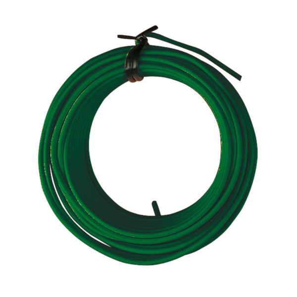 Alambre hierro plastificado