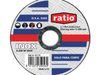 Disco corte inox/metal RATIO.