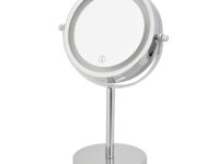 Espejo cosmética de sobremesa con luz Led HABITEX