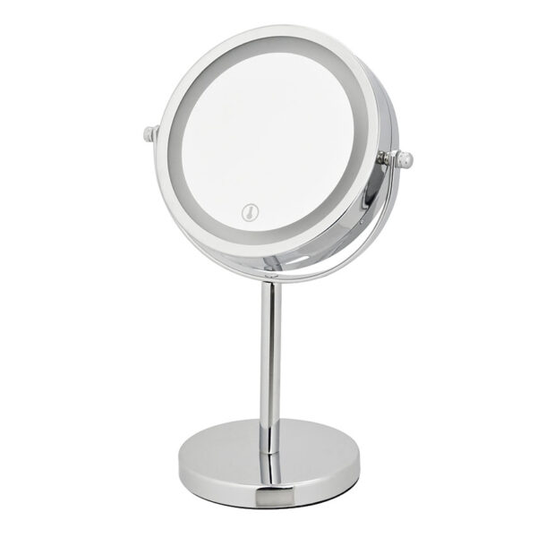 Espejo cosmética de sobremesa con luz Led HABITEX